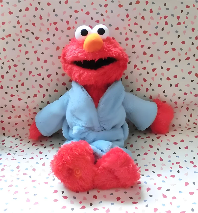 Englische Schulplüschpuppe Elmo Abby Grovey Plüschtierpuppe Kindergeburtstagsgeschenk Souvenir