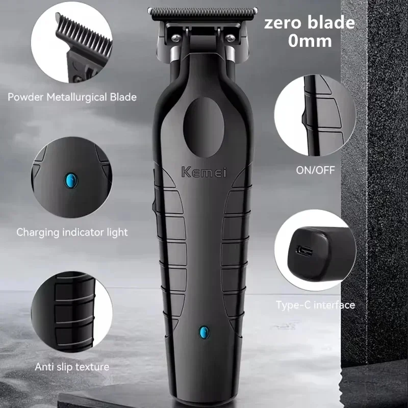 Kemei Professional Hair Clipper for Men KM-1071 KM-2299 Cordless Hair Clipper Men's Beard Trimmer Electric Haircut Beauty Kit