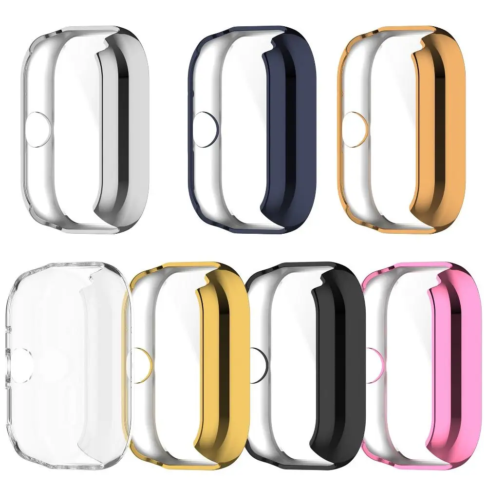 New Full Cover TPU Case Smart Bumper Screen Protector Soft Watchband Protective Shell for Redmi Watch 4