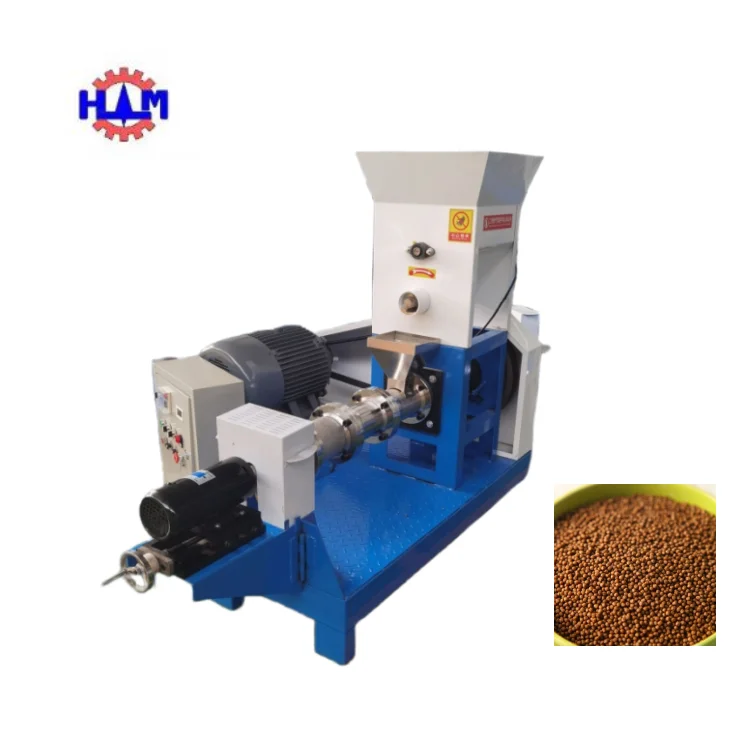 

Dry Small Animal Price Pellet Float Fish Dog Cat Making Extruder Pet Food Feed Processing Machine