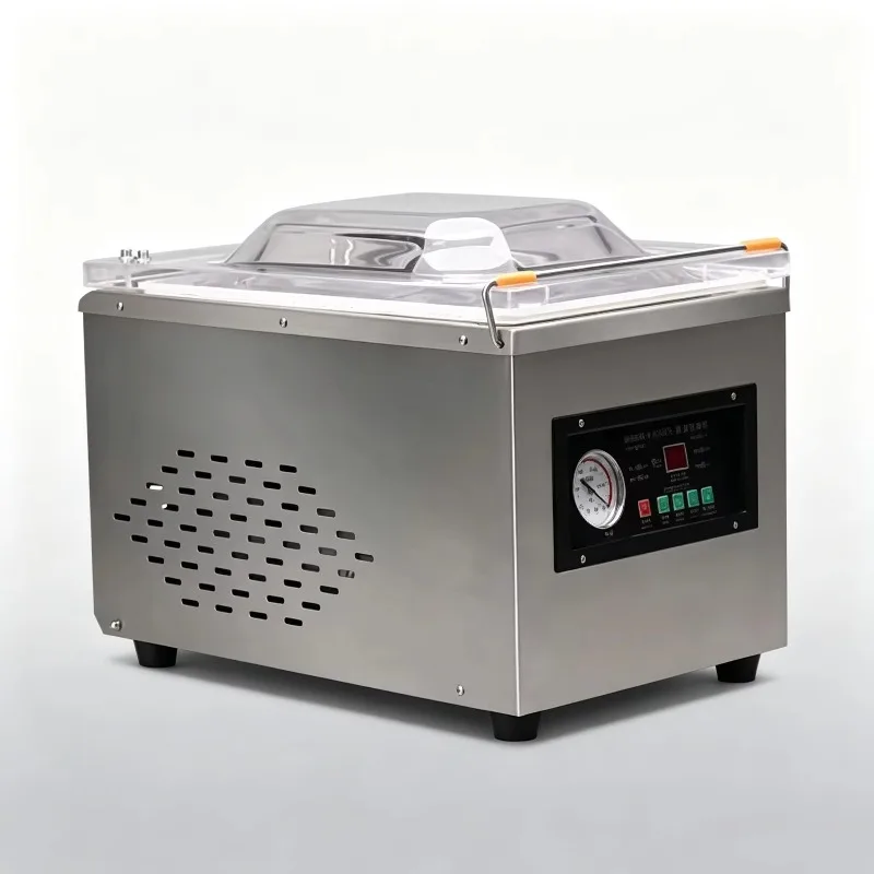 DZ 260 Commercial Semi Automatic Vacuum Sealer Machine Food Vacuum Packaging And Fresh Keeping Equipment