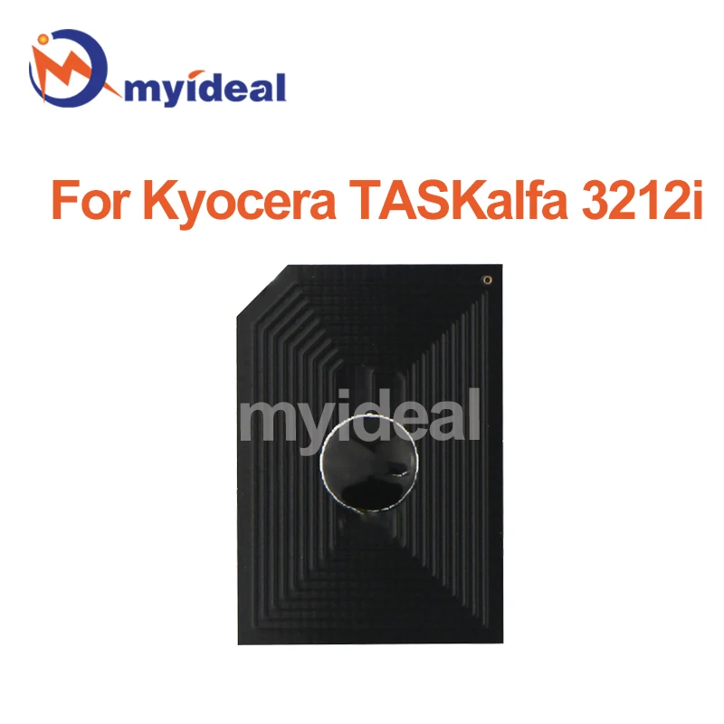 Chip de cartucho de tóner para impresora Kyocera TASKalfa 3212i, recambio de Chips de reinicio, 10 piezas, TK7120, TK7125, TK7127, TK7129