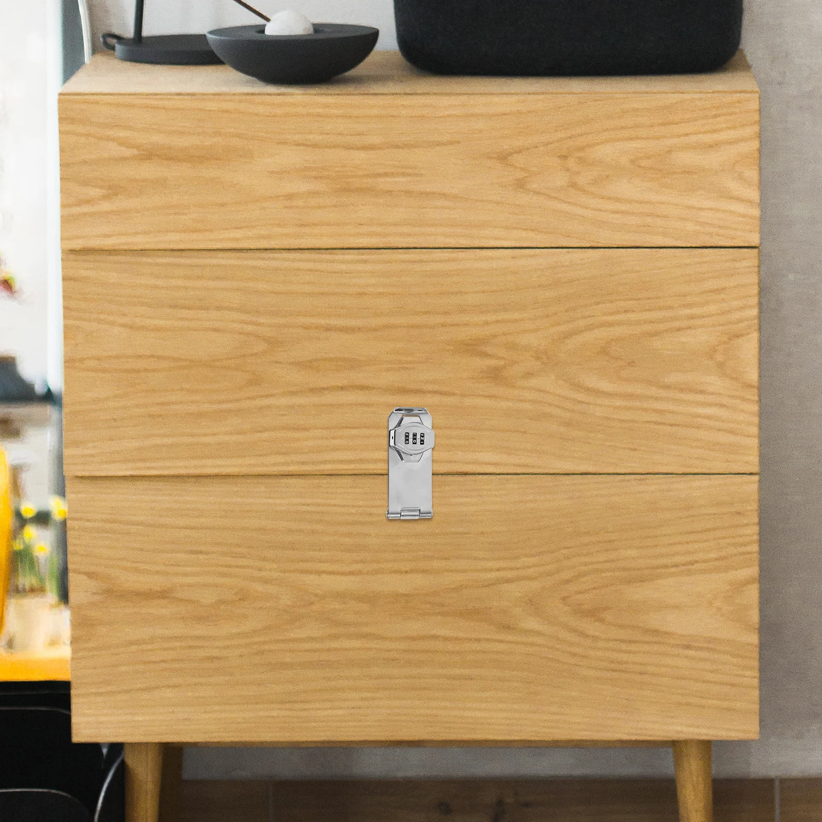 

1 Set Combination Cabinet Desk Drawer Lock Anti Theft Password Coded Lock For Locker Door Mailbox Durable Mechanical Latches