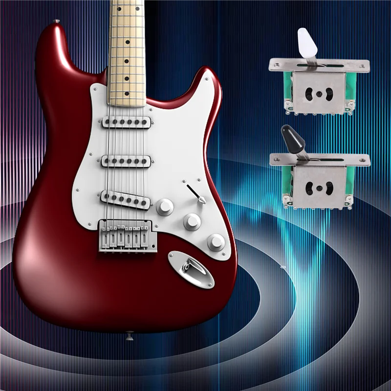 BAAY 2 قطعة 5 طريقة لاقط محدد تبديل التبديل لسلسلة ST/SQ مفاتيح التحول الغيتار الكهربائي