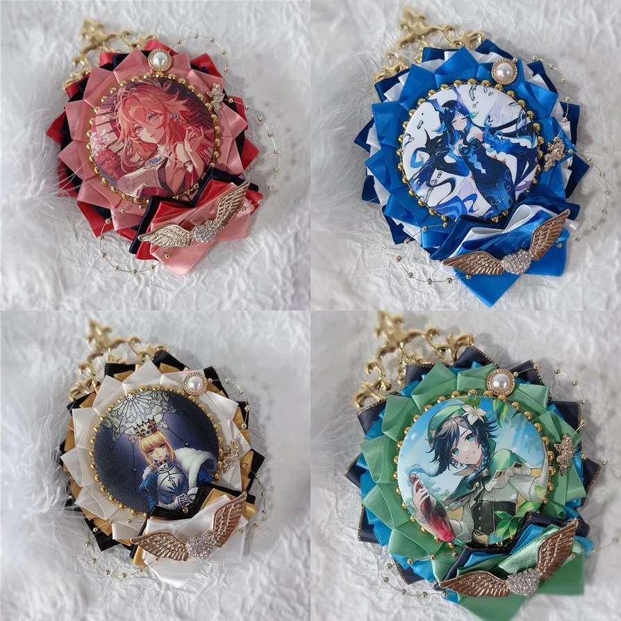 Ita Bag Pins Anime Badge Holder for Ita Bag Pins Display Handmade Ita Bag Decorate for 58-75mm Badges Girls Bag Accessories