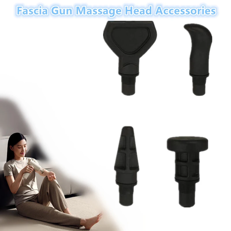 8 個の交換ヘッドマッサージガン筋肉刺激装置ボディリラクゼーション整形運動筋膜ガンマッサージヘッド