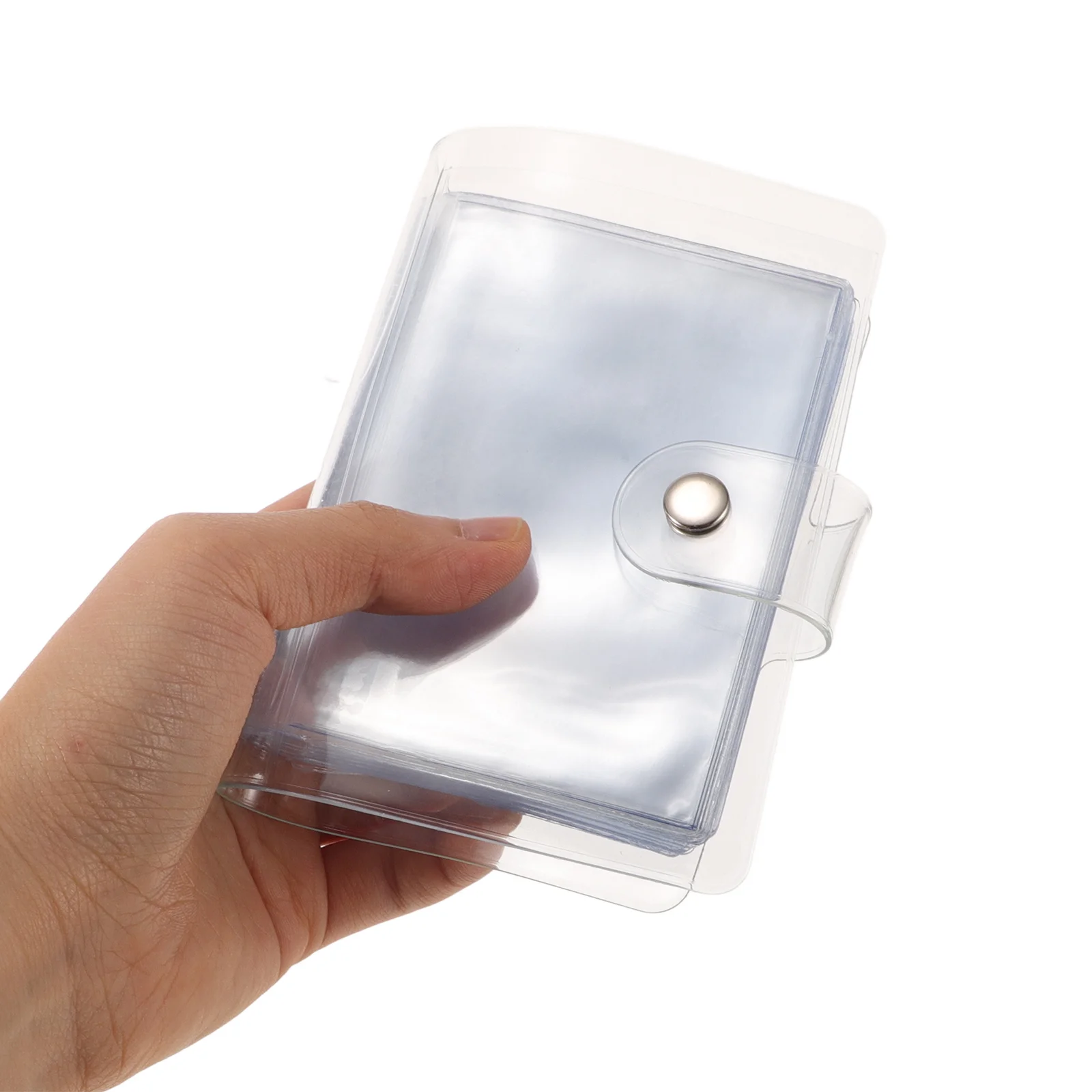 Compact 3-Inch PVC Mini Photo Album Postcard Holder Travel Card Collection Book Portable Photocard Binder Business Card Book