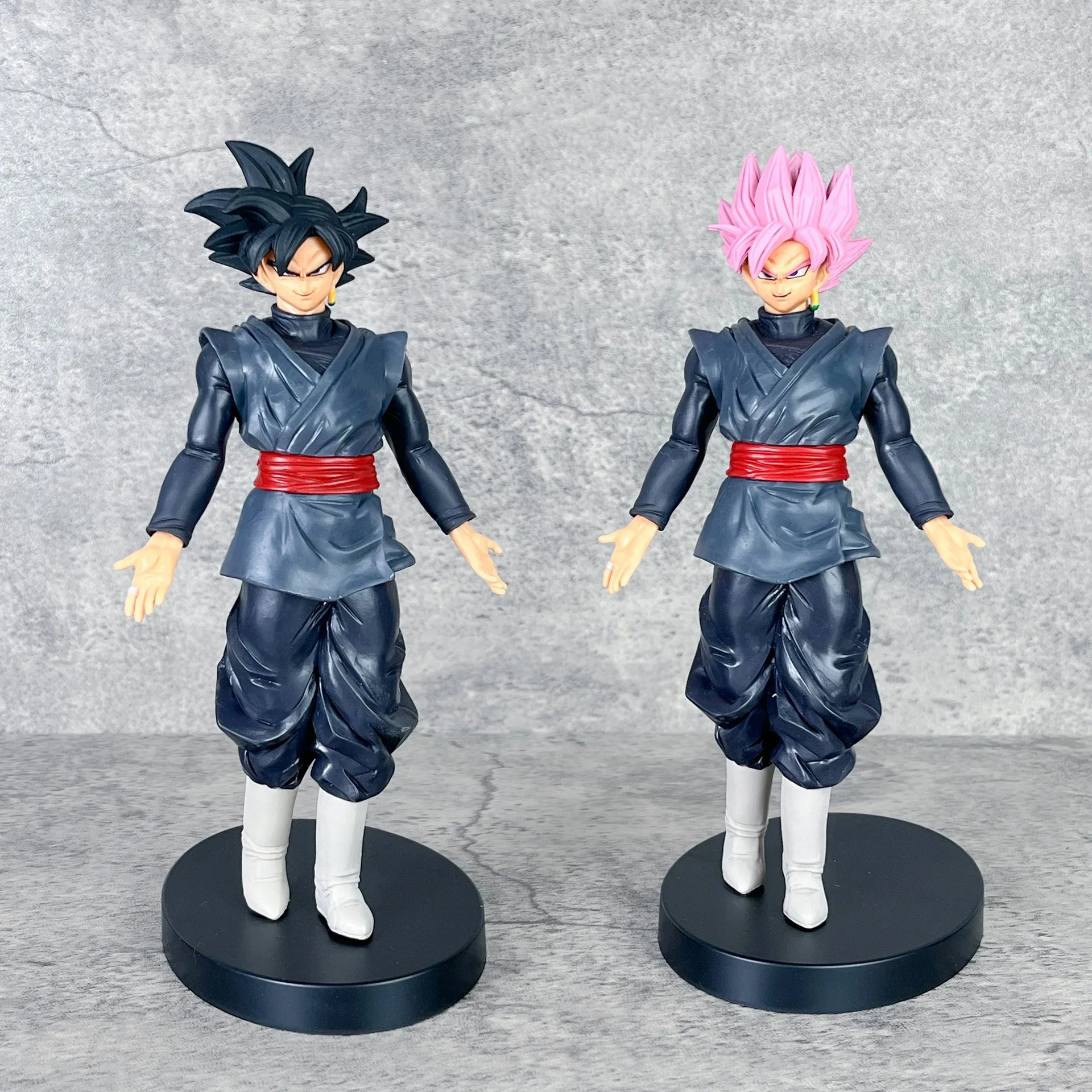Figura de Anime Dragon Ball Z de 22 cm, Goku Super Saiyan Rose Black, Figura de PVC de Colección, Figura de Acción de Escritorio, Juguete, Regalo para Niños
