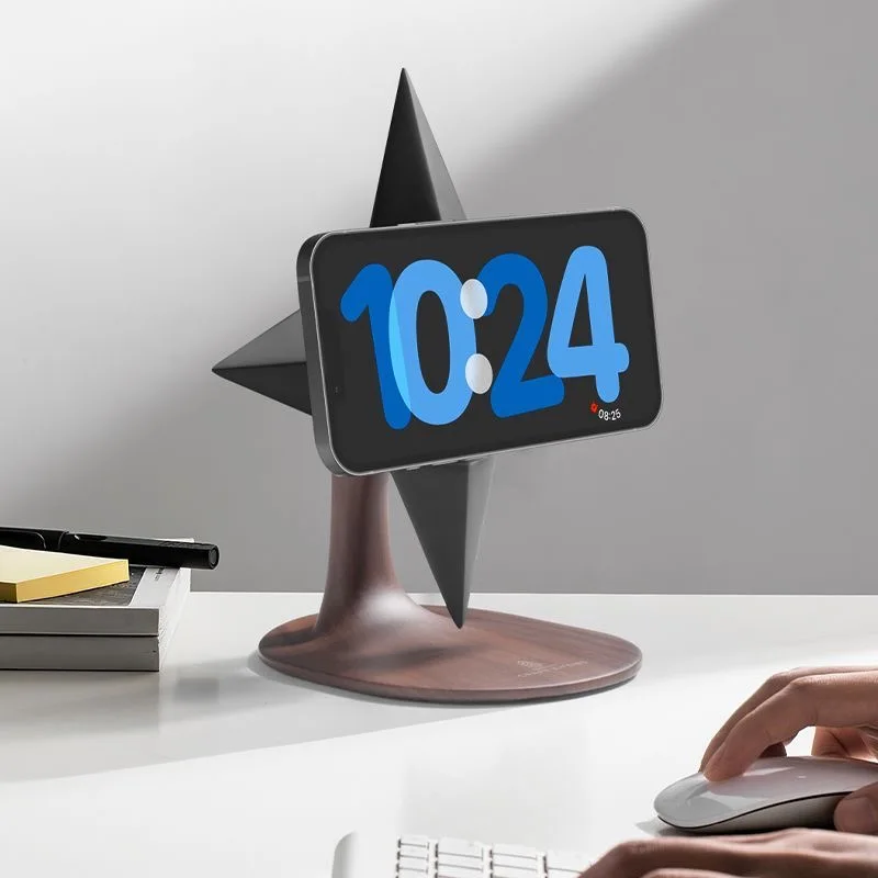 

Магнитный держатель для телефона Magsafe, беспроводная зарядка, настольная база, аниме-фигурка