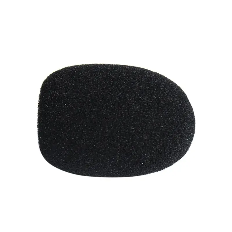 Black Thick Handheld Stage Microphone Windscreen Foam Cover Mic Sponge Covers Breathable Microphone Cover Accessory