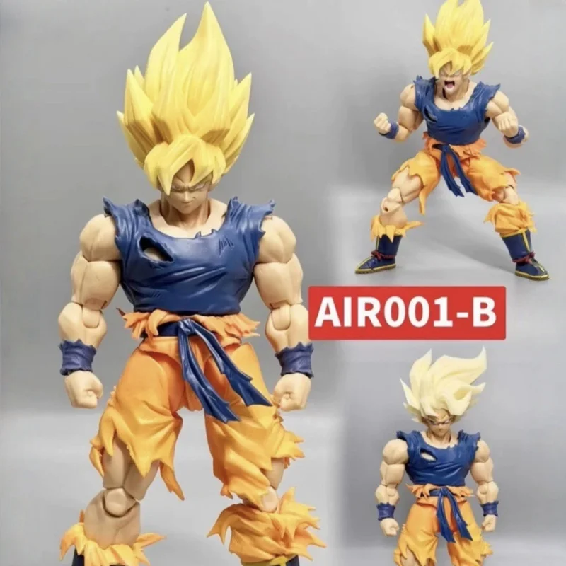 

New Anime Dragon Ball Copy Air Torn Coat Suit For Shfgoku 3.0 Bandai Demoniacal Fit Toys Anime Figurals Brinquedos Collect Gifts
