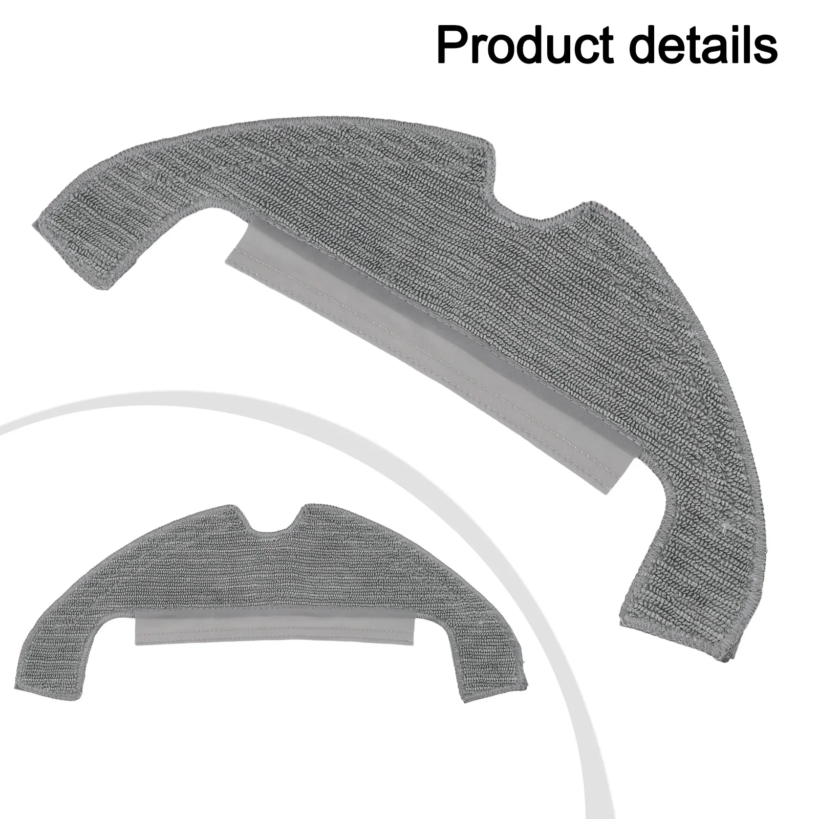 6 Pack Mop Cloth Kit for D10 Plus Gen 2 D10 Plus Z10 Pro For L10 Plus Robot Vacuum Cleaner Easy to Use Microfiber Cloths