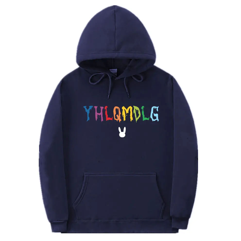 Bad Bunny YHLQMDLG Hoodie Men Women Cotton Hip Hop Hoodies Unisex Fashion Harajuku Sweatshirt Pullover Man Oversized Sweatshirts