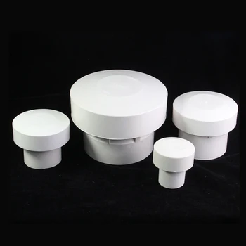Valvola di aspirazione in PVC ventilazione tubo di drenaggio ventilazione automatica e valvola di aspirazione 50 75 110 cappuccio antipioggia multifunzione