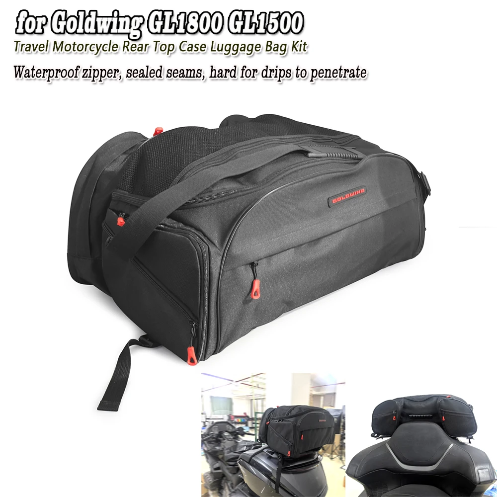 Motorcycle For Goldwing Gold Wing GL1800 GL 1800 GL1500 GL 1500 Tour Trunk Tail Luggage Panniers Top Bag Cases