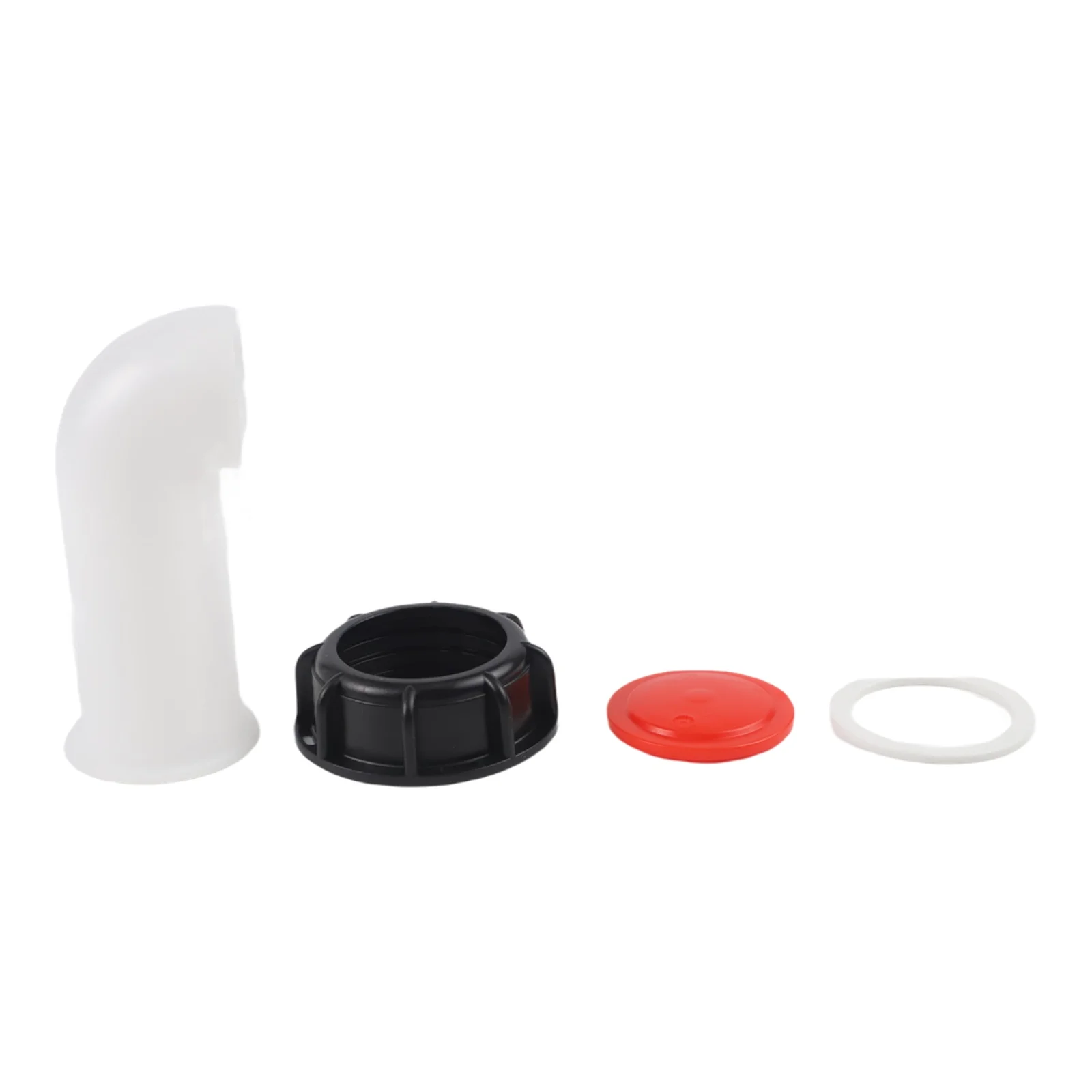 

90 Elbow Drain Hose 2-inch Diameter Plastic Flow Guide Tube For Irrigation Black And White Colors High Capacity