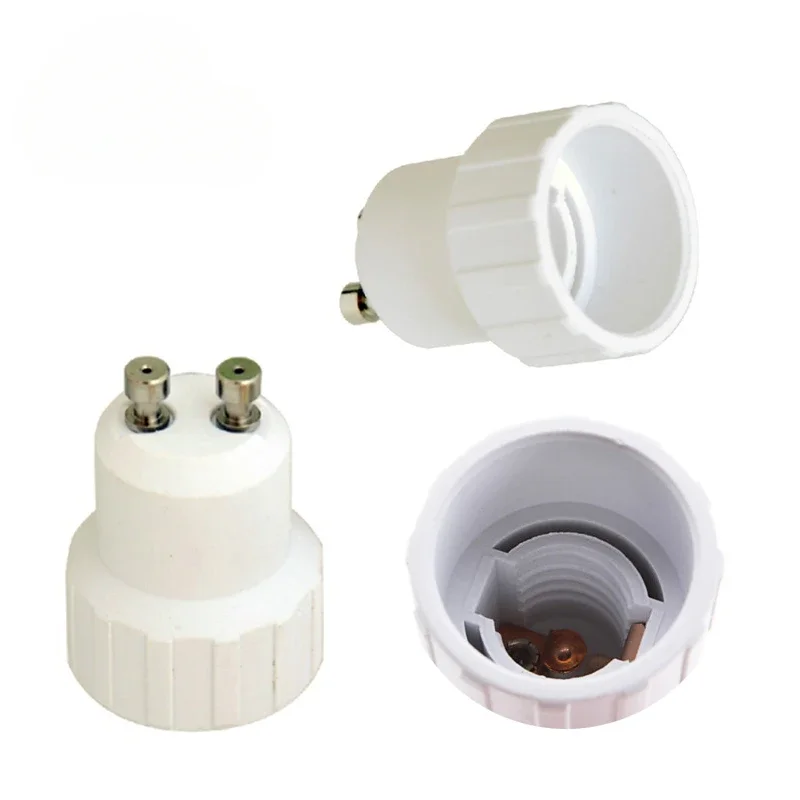 5/10/20 Stuks Gu10 Naar E14 Led Lamp Basis Converter Socket GU10-E14 Lamp Houder Brandwerend Vlamvertragend Materiaal Lichtbasis Houder