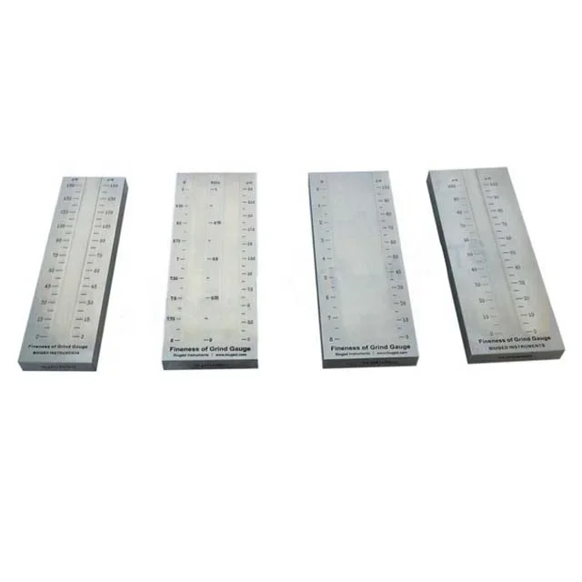 Grindometer, Double Groove Fineness of Grind Gauge, Grind Gauge Meter