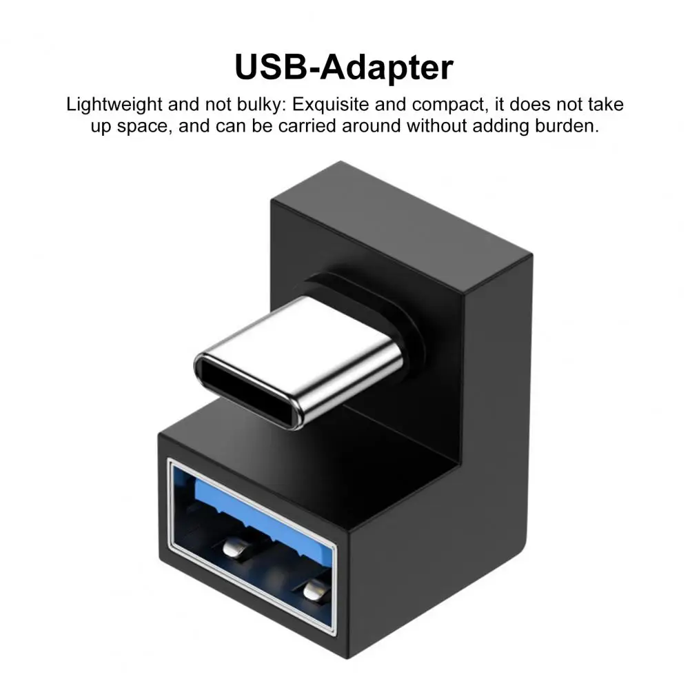 Usb3.1 Adapter for Tablet Type-c Charging Converter Usb-a to Usb-c Adapter Cable 10gbps High-speed Data Transfer for Computer