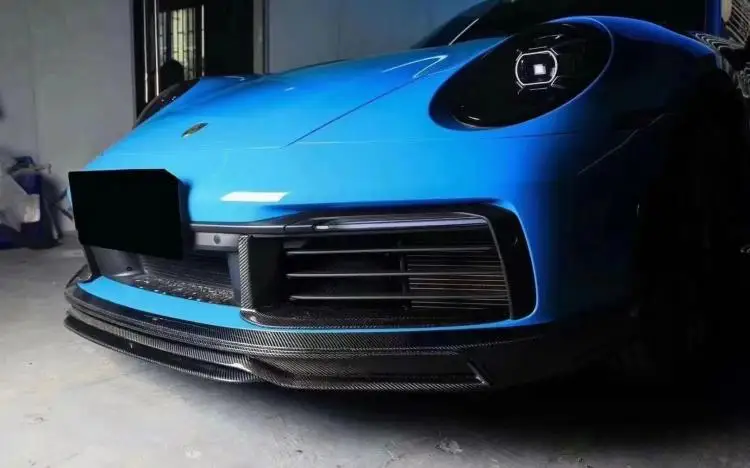 For TechArt Modified Carbon Fiber Body Parts for Porsche 911 992 Small Surround Front Lip Side Skirt Rear Lip Tail