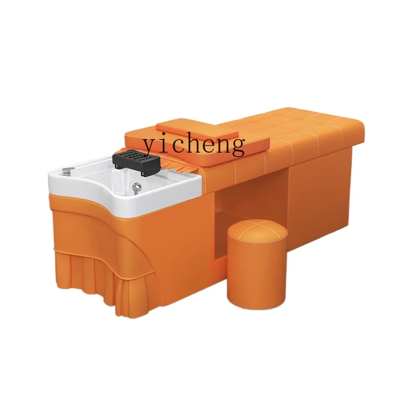 BFF    shampoo bed barber shop special with water heater water circulation fumigation integrated bed beauty salon hair treatment