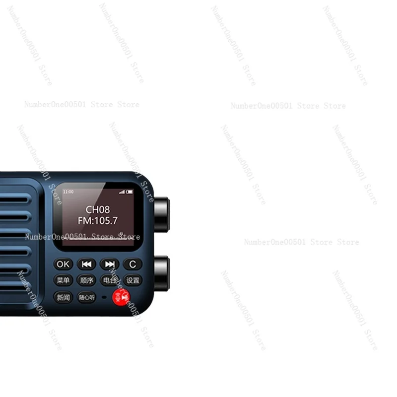 A8W Internet Radio for Elderly Portable WiFi FM AM Radio Player 2025 New Voice Control Music Player for Seniors