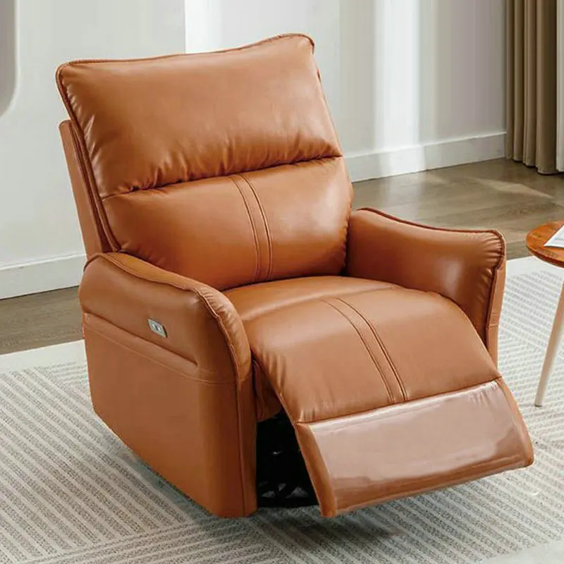 

Wholesale Functional Electric High Quality PU Leather Massage Heating Sofa Single Rocking Chair Leisure Reclinerpromote sales