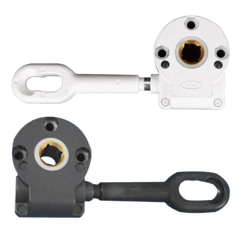 

Aluminum Alloy Garden Awning Manual Crank Gearboxes Joint Arm Shade Component Dropship