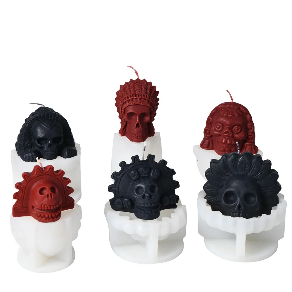 Skull Candle Mold S…