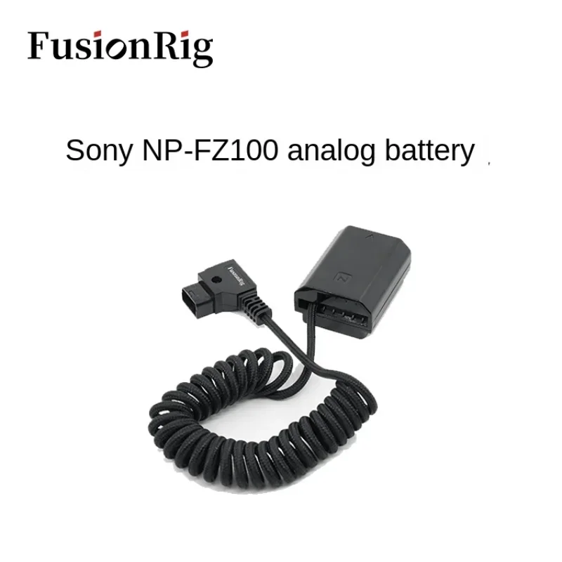 D-TAP TO For SONY A7/FX3/FX30 NP-FZ100 DUMMY BATTERY CABLE Nylon Braided