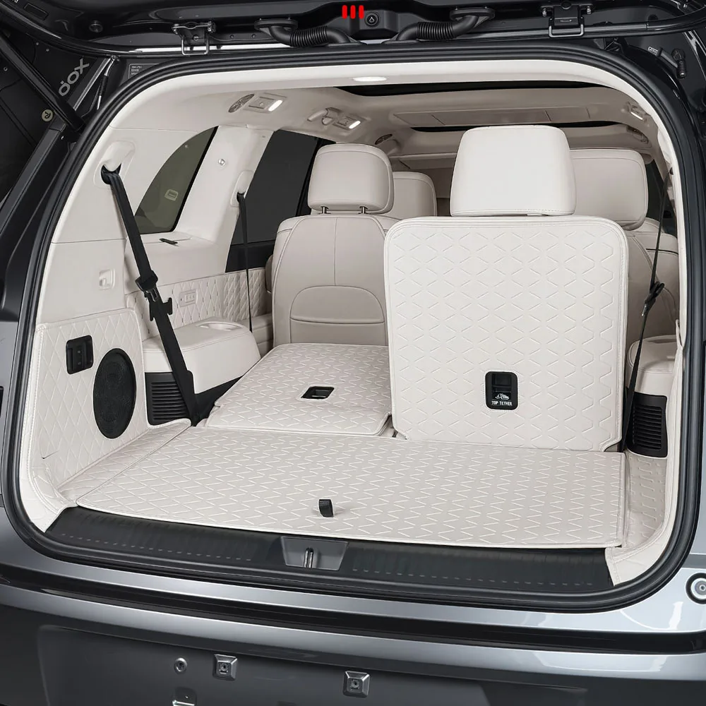 Special Leather Pad For Trunk For GWM WEY V9X 2026 Interior Modification Accessories Waterproof And Wear-resistant Tailstock Pad