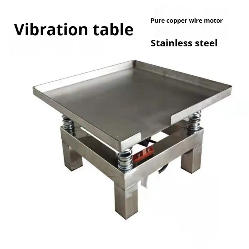 Vibration Table, Small Concrete Vibration Table, Cement Mortar Test Block Vibration Platform, Stainless Steel Vibration Platform