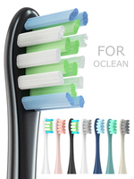 5pcs/lot Brush Heads for Oclean X/X Pro Elite/One/Air/SE Electric Sonic Toothbrush Soft DuPont Bristle Nozzles Vacuum Packaging