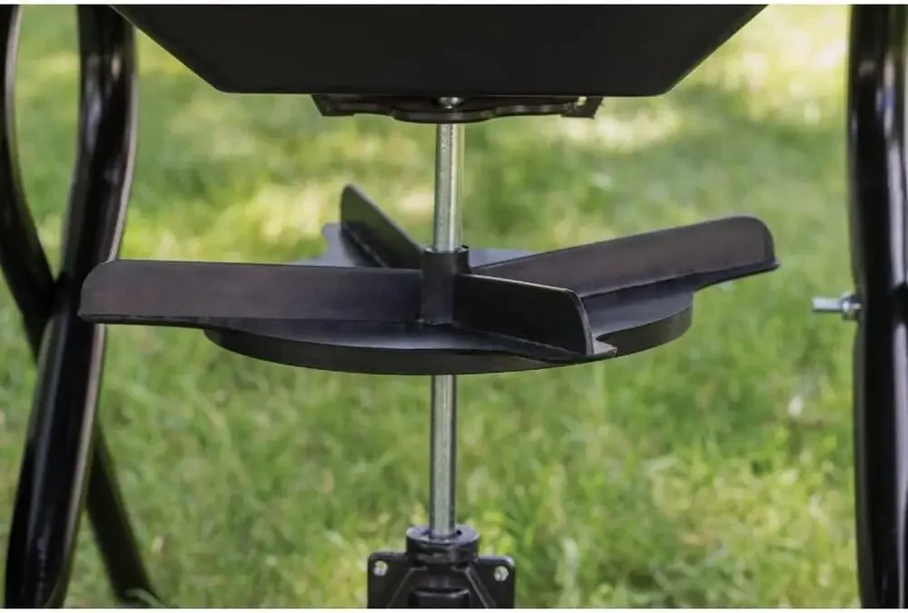85-Pound Push Broadcast Spreader 45-0388, Black
