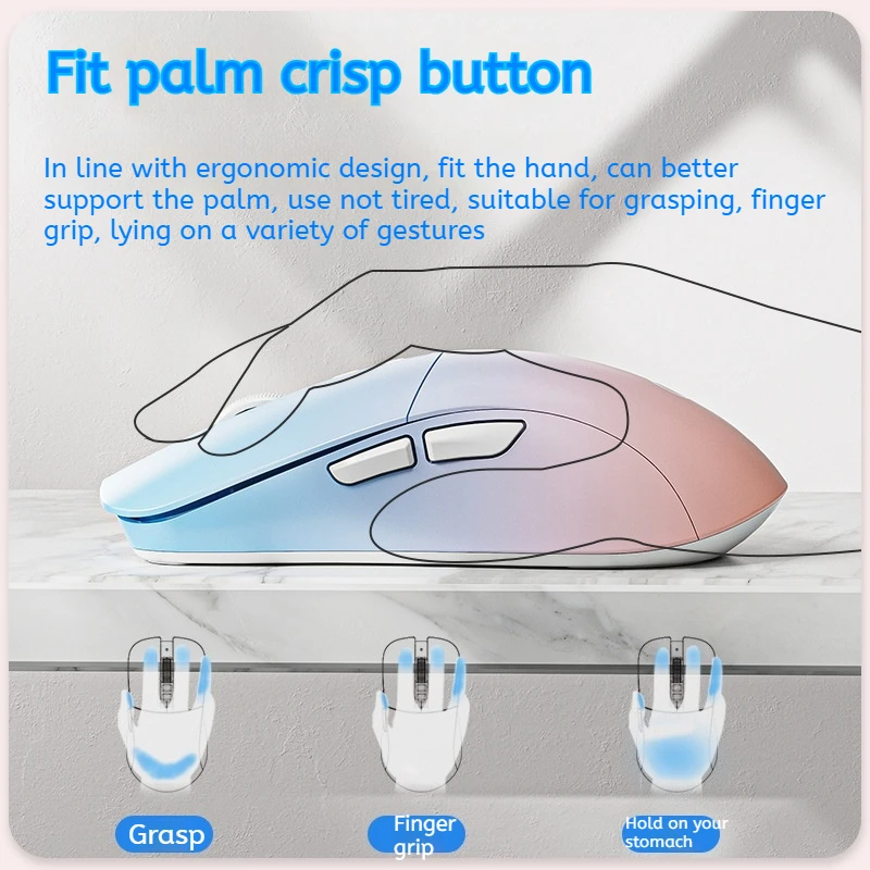 Eweadn G309 Mouse Wireless Bluetooth Dual-Mode Silent High Appearance Mouse Office Laptop Accessorie Game Universal Rechargeable