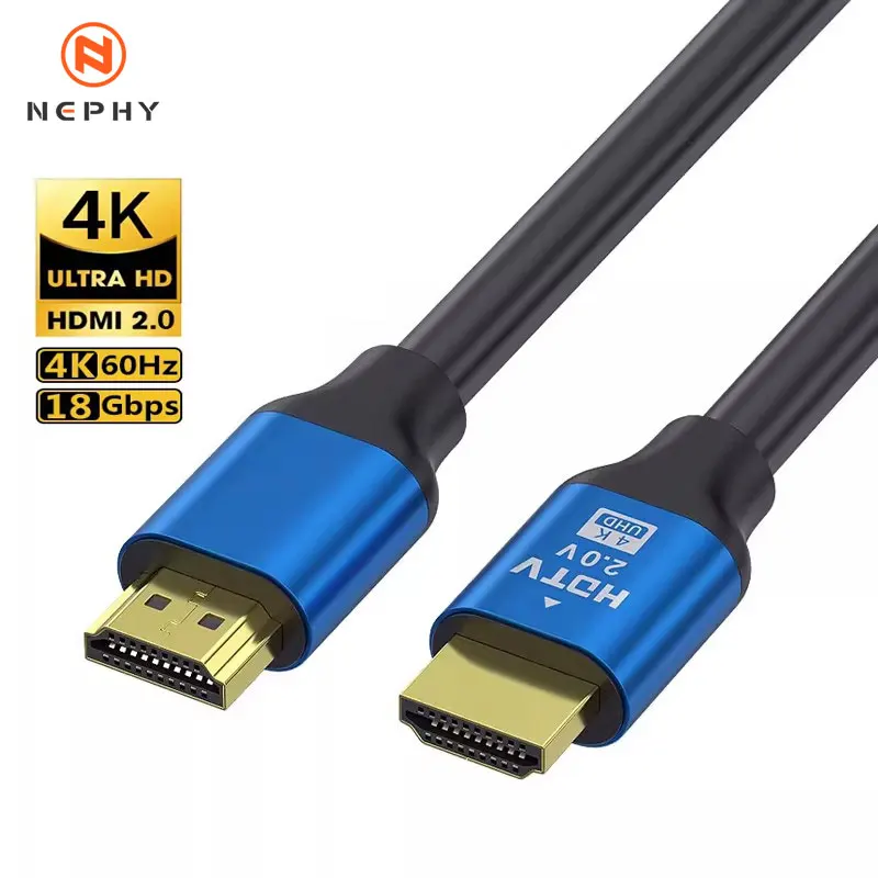 HDMI-CompatibleCable 2.0 4K 60Hz for Xbox PS5 PS4 Laptops Blue Ray Player HDMI-Compatible Splitter Digital Cable Cord 5m 10m 20m