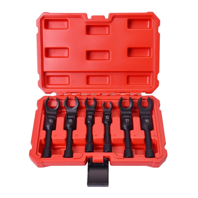 

6Pcs 12mm-19mm Adjustable Wrenches Universal Spanners Mechanical Workshop Hand Repair Tool Car Hardware Wrenches