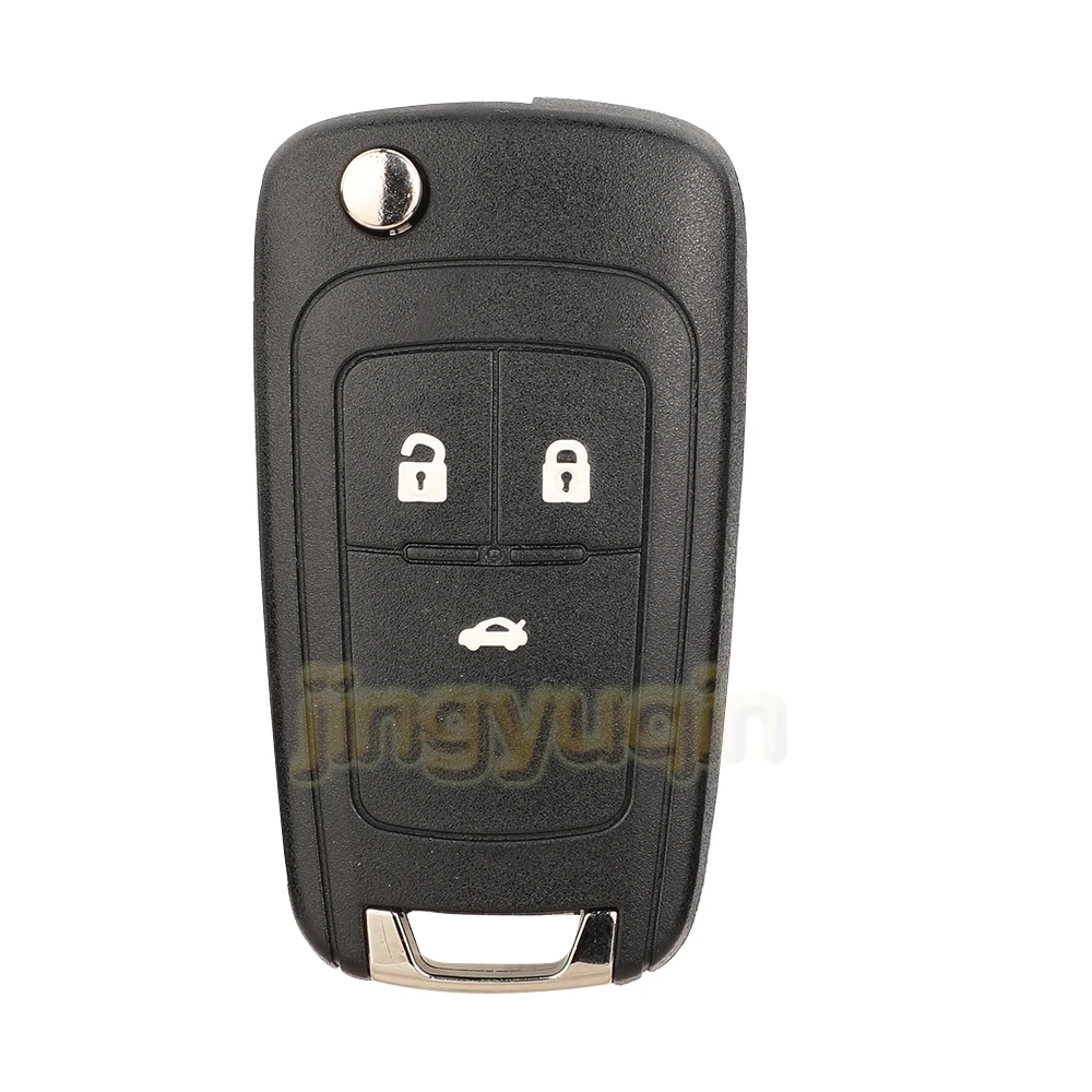 Jingyuqin Remote Full Car Key Fob 433MHz ID70 For Chevrolet Aveo Cavalier 2019 2020 2ALBS1SG24 Replacement Control