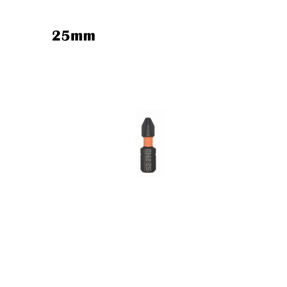 PH2 Magnetic ScrewdriversBits 1/4 Inch Hex Impact Batch Head Alloy Steel Cross Phillips Screwdriver Bit 25-150mm