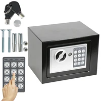 4.6L Safe Box Lockable Storage Box Househeld Small Safe Box Electronic Digital Keypad Digital PIN or Key Opening Methods 2