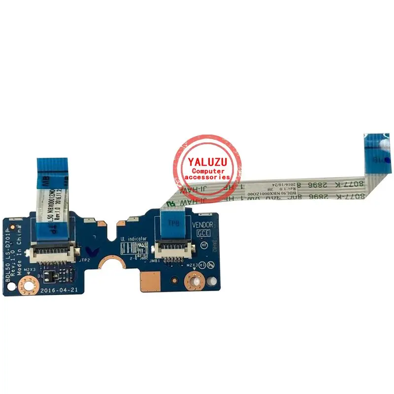 Nieuwe Voor Hp 15-B 15-BN070WM BDL50 LS-D701P Serie Touc Hp Ad Board Met Kabel