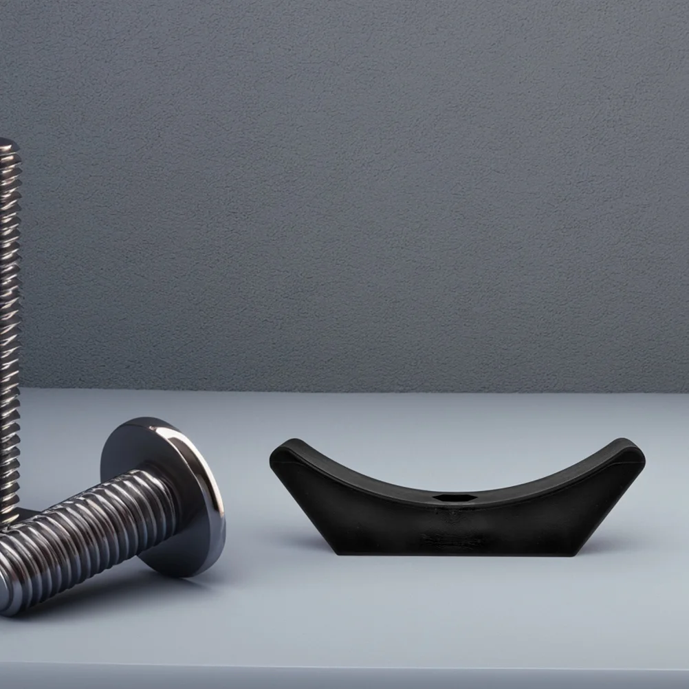 Suporte de rack para halteres, 4 unidades, design oco, leve, redução de ruído, ferramenta de treino estável, armazenamento de academia em casa