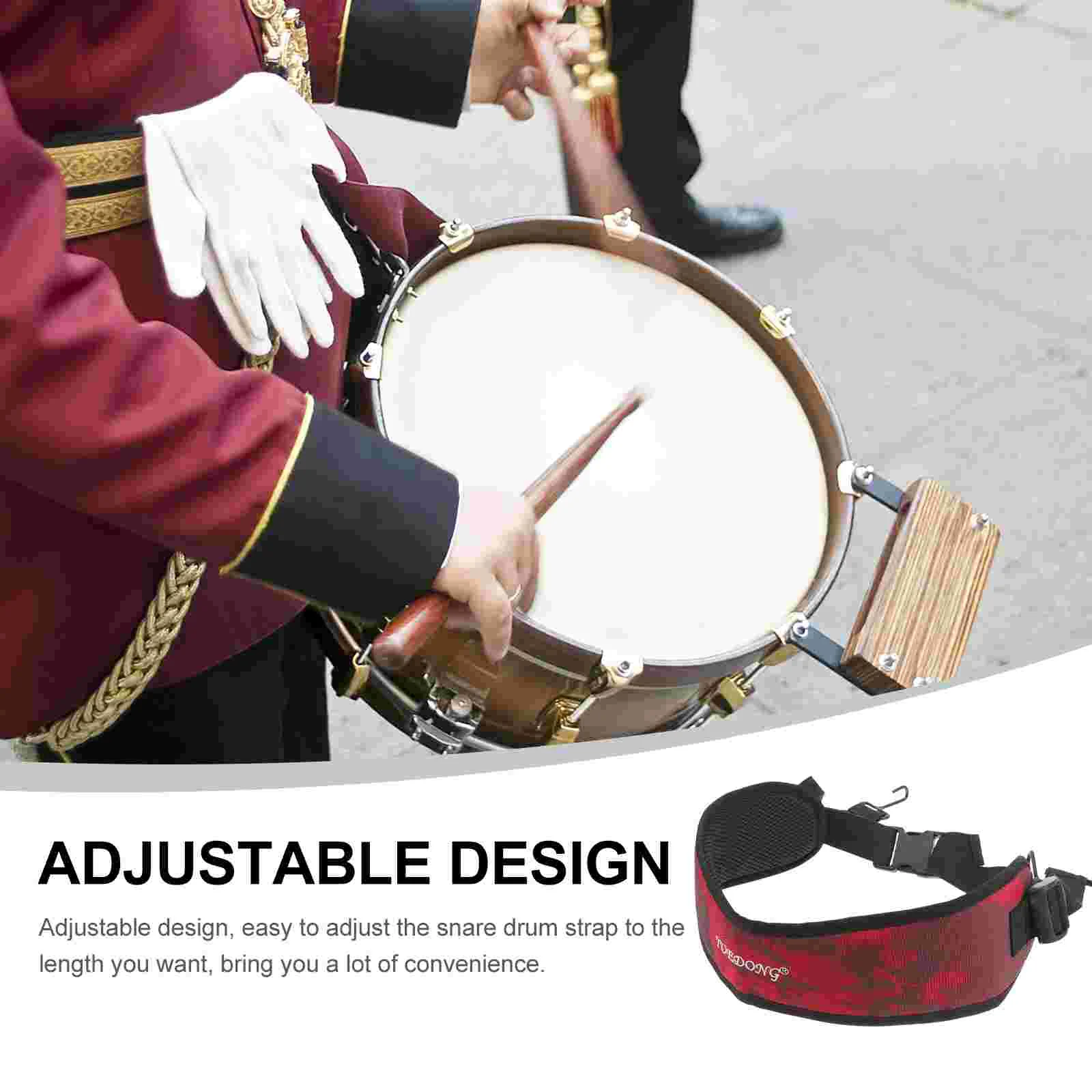 Djembe Drum Sling Strap Percussion Instrument Drum Belt Adjustable Hand Drum Strap