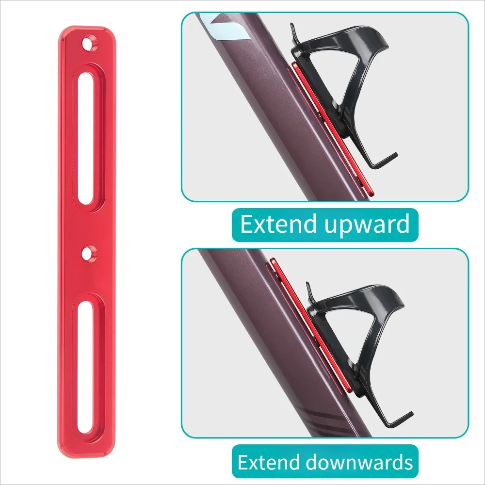 AliExpress ECIOSL Bicycle Water Bottle Cage Hole Position Adjuster, Multi-Function Adapter, Road Bike Water Bottle Cage Expansion Bracket