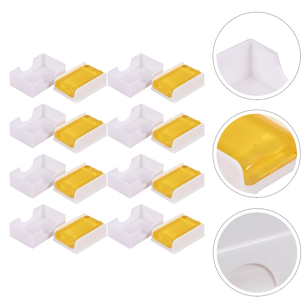

8 pcs Tea Cello Rosin for Violin Rosin Erhu Violin Cello Bowed String Instruments Safe Musical Accessories