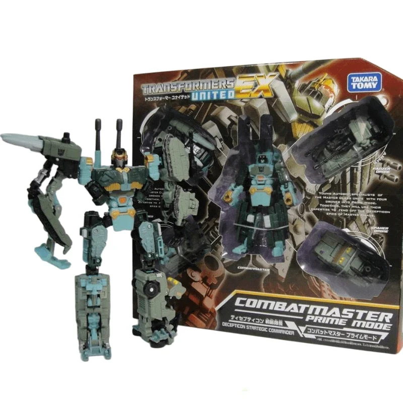 In stock Transformers Japanese Classic Series UN-EX 01 Battle Master Raid Collection of Action Figures As Gifts