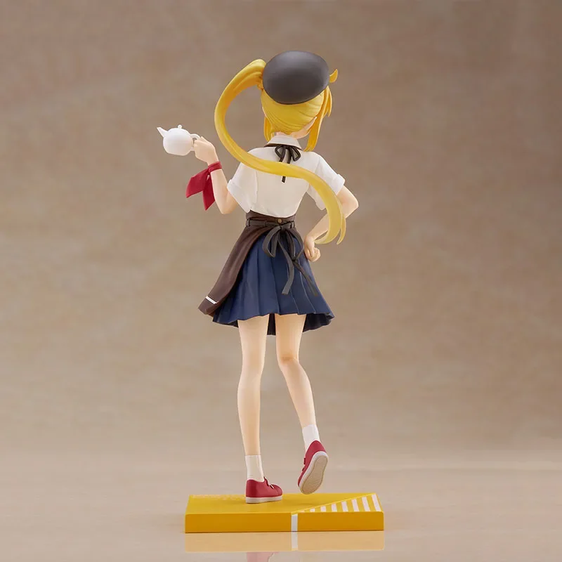 Genuíno original furyu bochi a rock ijichi nijika café estilo anime figura de ação modelo colecionável bonecas estatueta ornamento