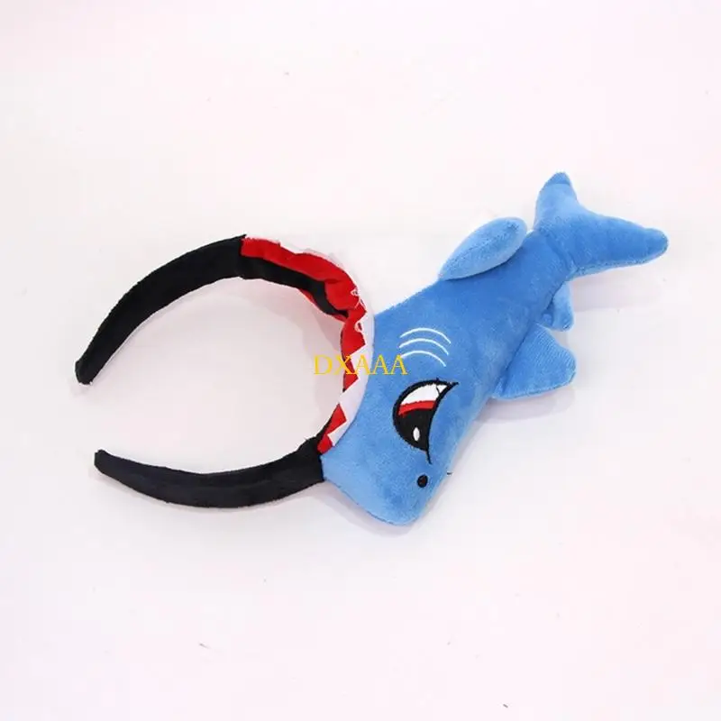 Bandeau requin réglable DXAA pour costumes cosplay Parties sur le thème Soft Elastic Band Band Practical Hairband Easy