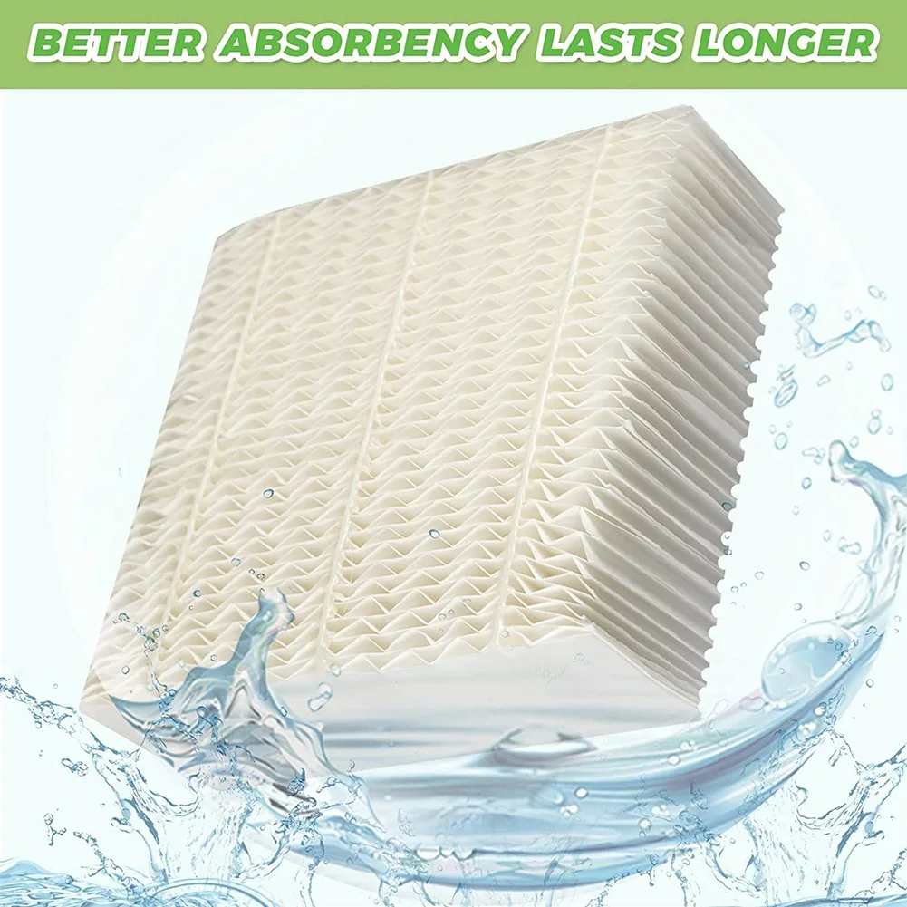2 unidades 1043 umidificador super wick filtro de substituição para Aircare Bemis Essick compatível para 821000 826900   Filtros de umidificador