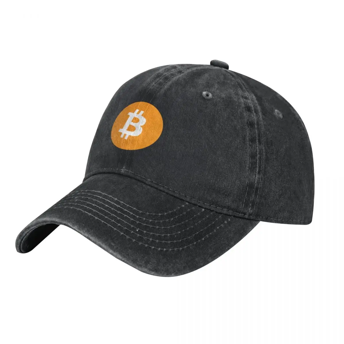 

Bitcoin Logo Hat Bitcoin Cryptocurrency Crypto Baseball Cap tea Hat Sports Cap Military Cap Man Icon Women's Beach Men's